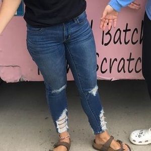 High waisted Jegging